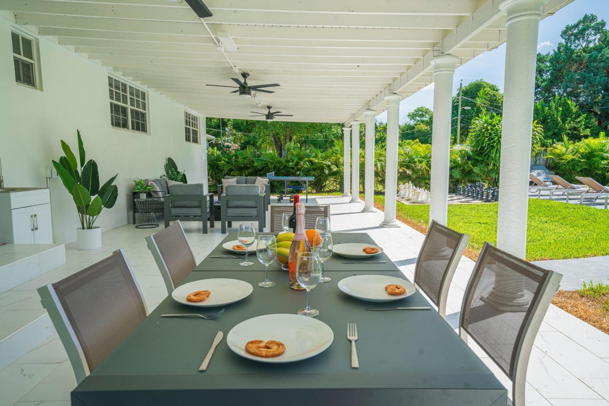New Tropical Oasis Retreat In Miami Villa Eksteriør bilde