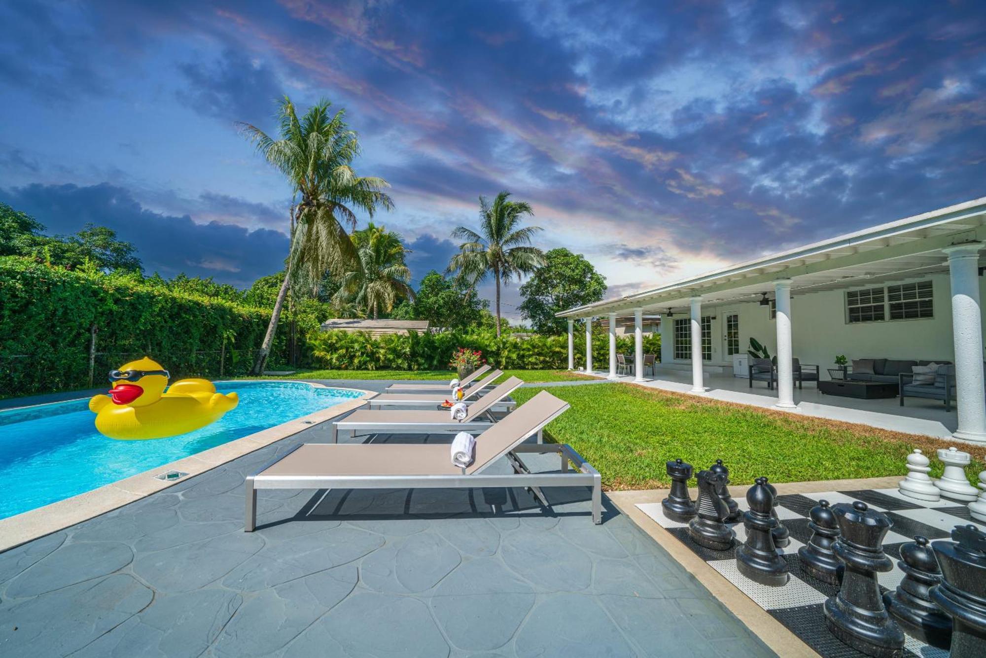 New Tropical Oasis Retreat In Miami Villa Eksteriør bilde