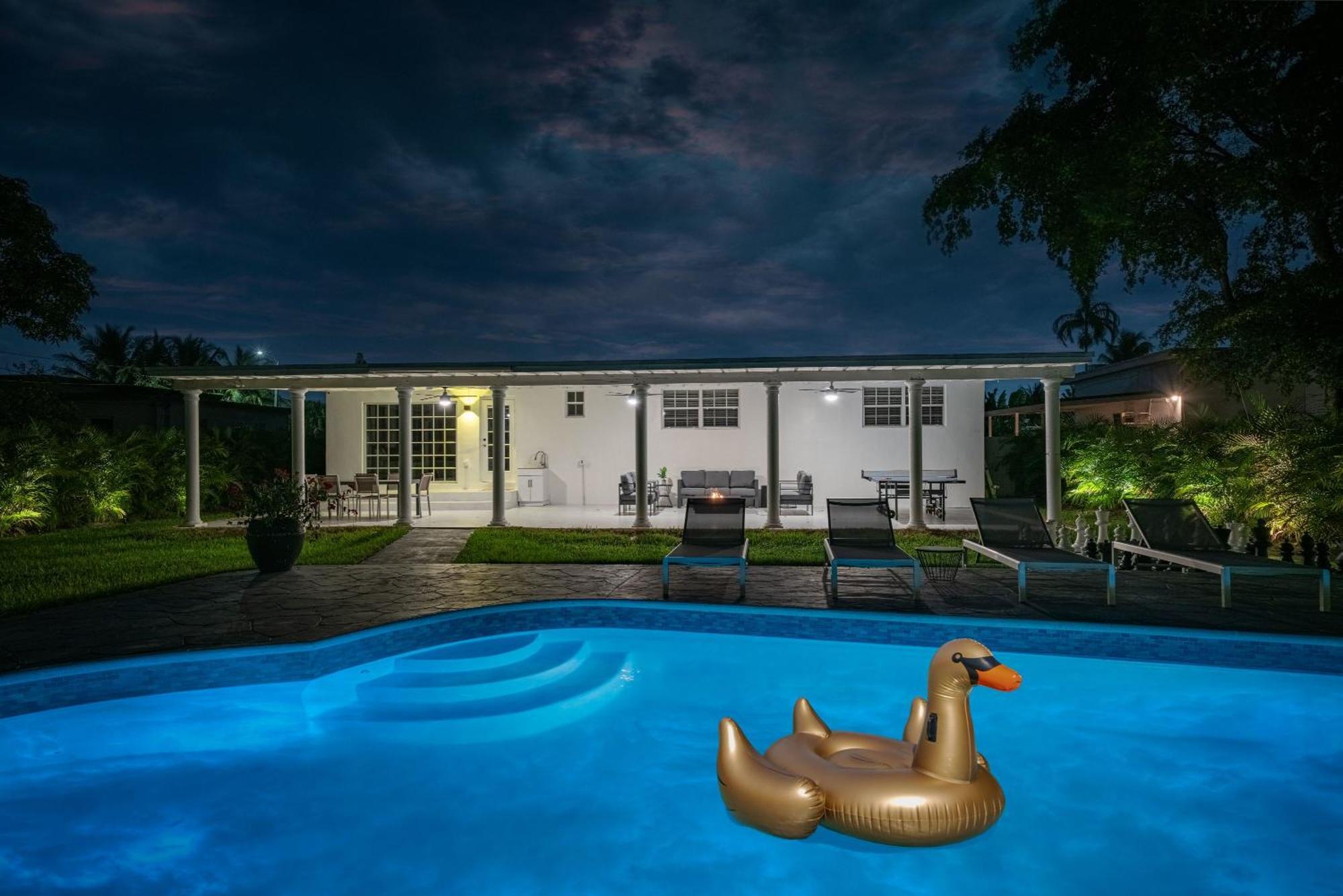 New Tropical Oasis Retreat In Miami Villa Eksteriør bilde